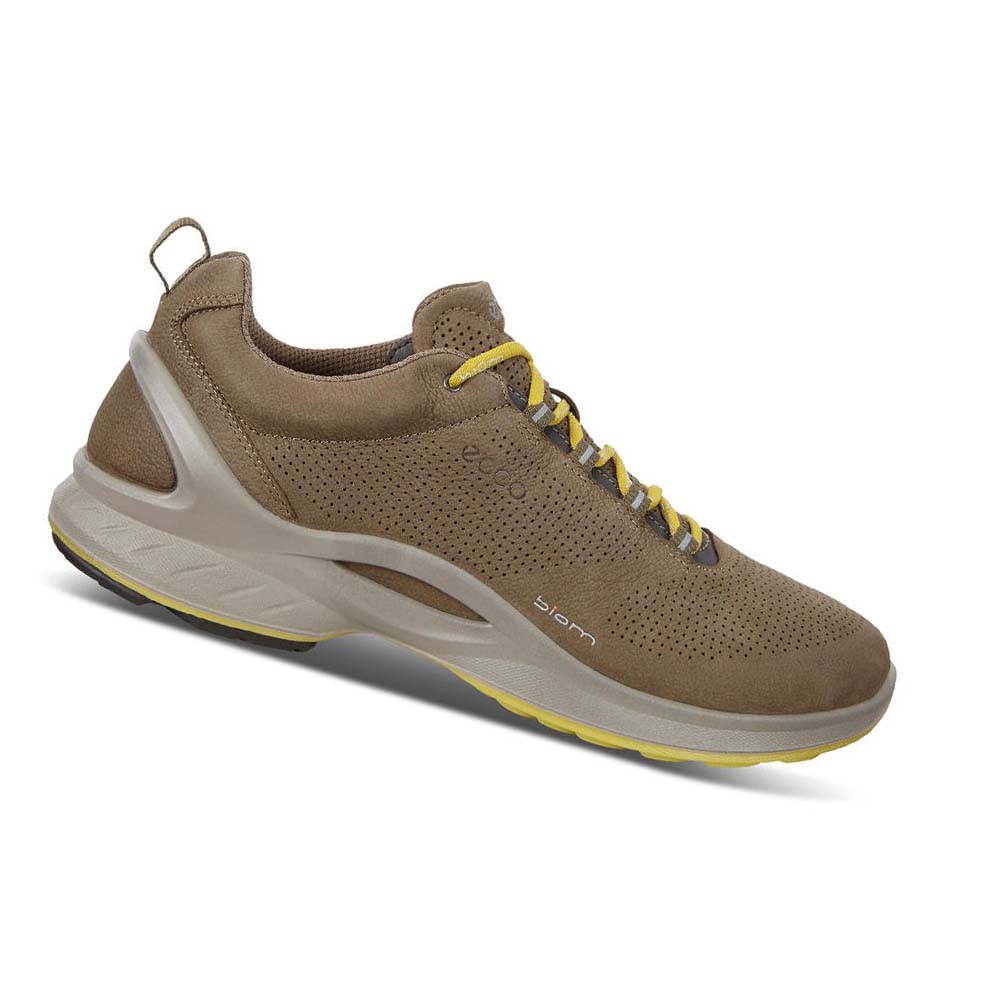 Men\'s Ecco Mens Biom Fjuel Perf Hiking & Trail Brown | Canada 568JPQ